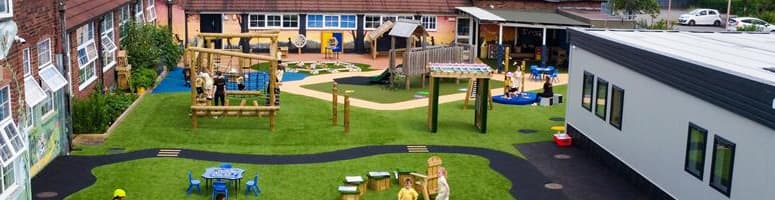 Transforming Warren Farm Primary School's EYFS Playground!